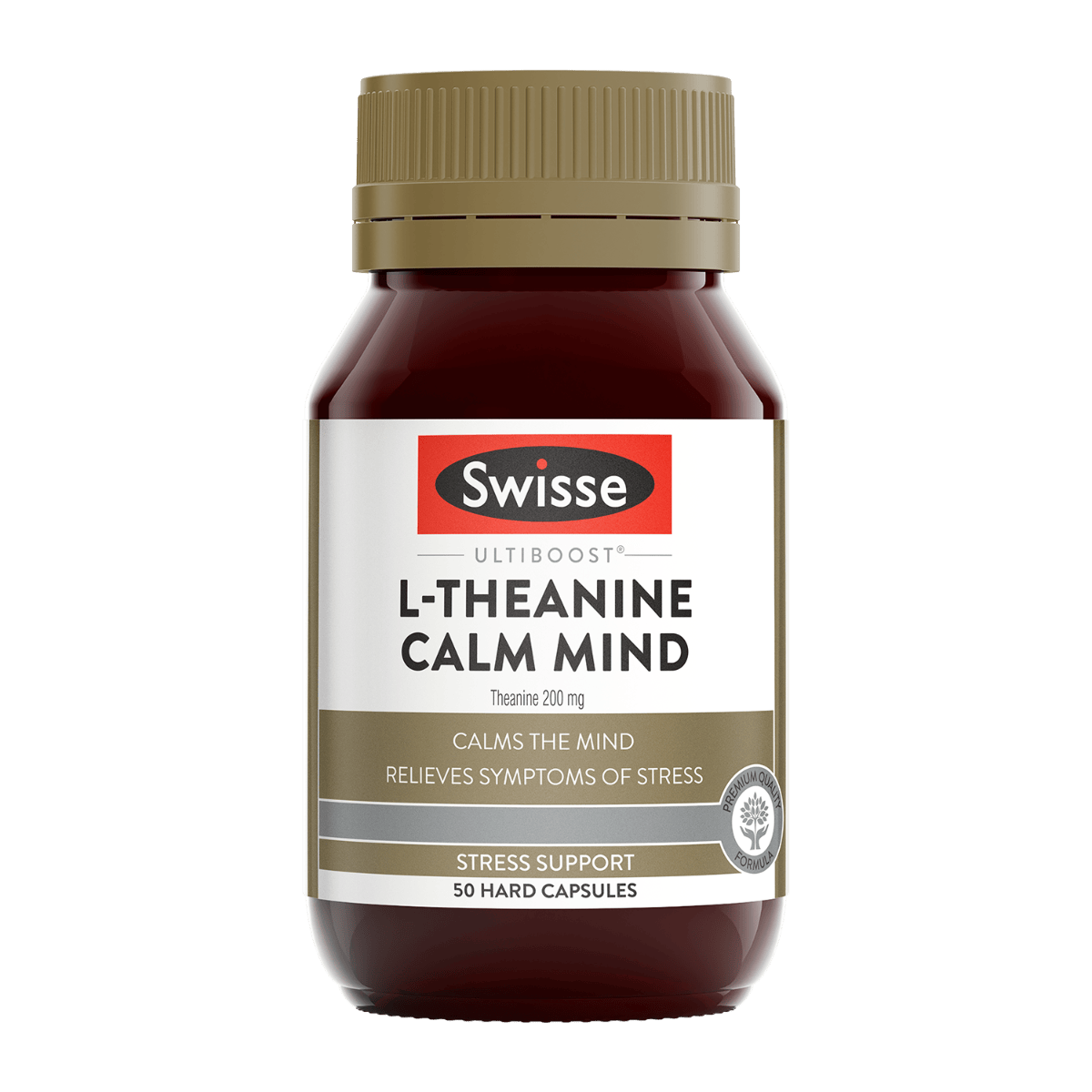 Swisse Ultiboost L-Theanine Calm Mind 200 mg 50 caps